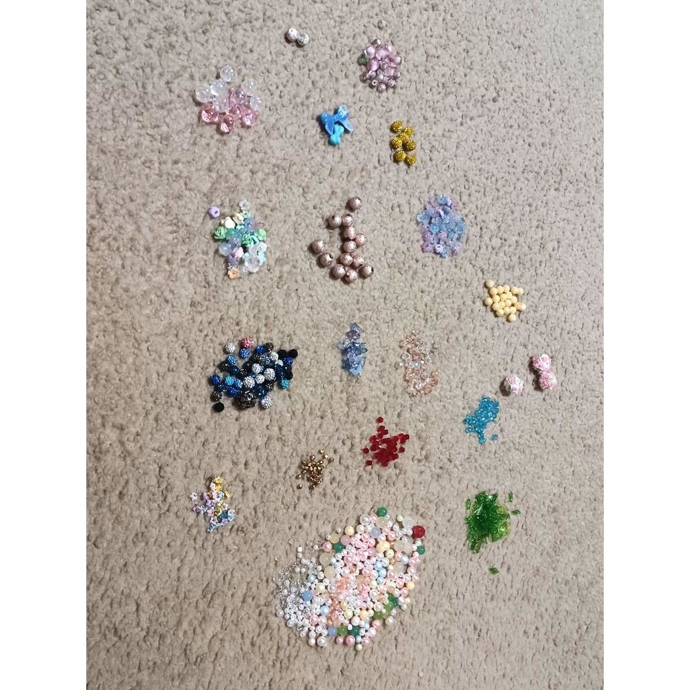 Huge Bulk Jewelry Craft Lot - Beads, Chains, Findings (NWT/NWOT/EUC) - Picture 3 of 12